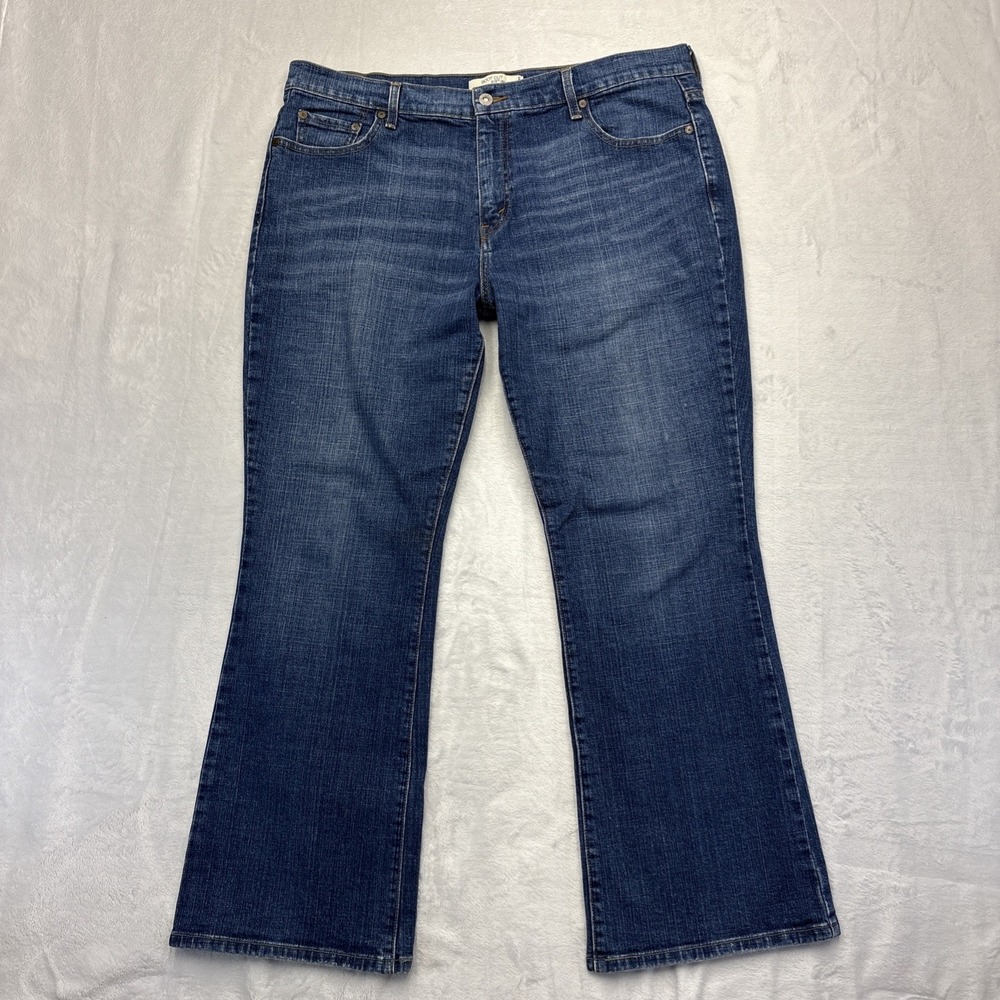 Levis 515 Bootcut Jeans 16 Short Y2K Low Rise Flare Vtg 2000s Denim